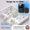 Smart WiFi Video Doorbell Night Vision Tuya Bundle