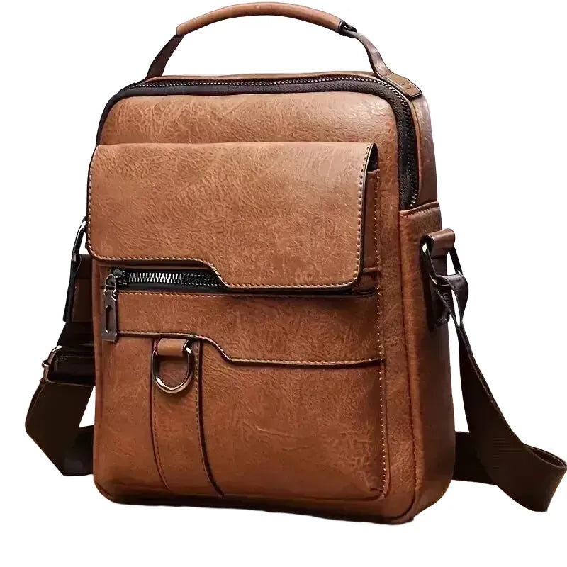 Organized iPad Bag for Men with Pockets — product view 1