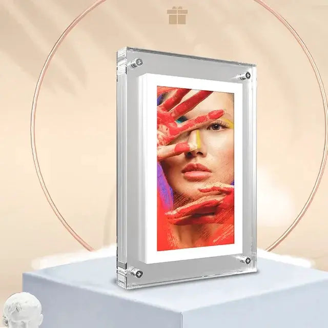 Cuttest Gift Acrylic Digital Photo Frame 5 Inch IPS Screen