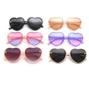 Cute Cartoon Bee Heart-Shaped Kids Sunglasses UV Protection