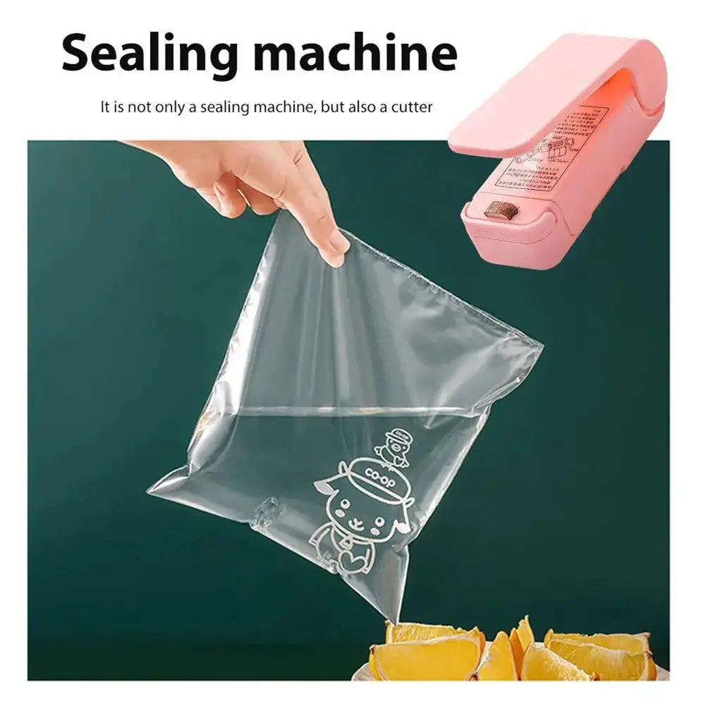 Mini Heating Sealer 2 Speed Plastic Bag Sealer Kitchen Tool