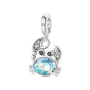 Sterling Silver Charm Summer Beach