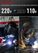Versatile Welder for Pros: MIG TIG ARC