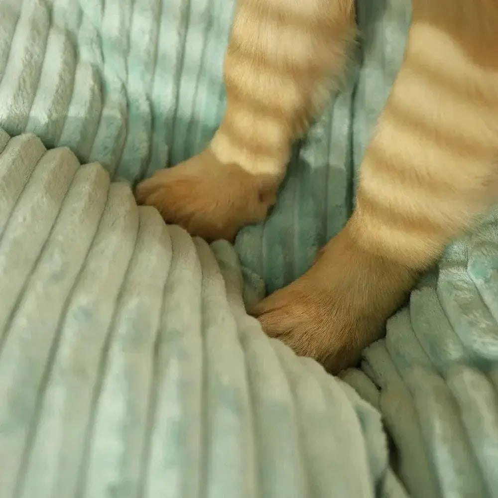 Pet Mat Corduroy Cotton Winter Dog Bed For Large Dogs