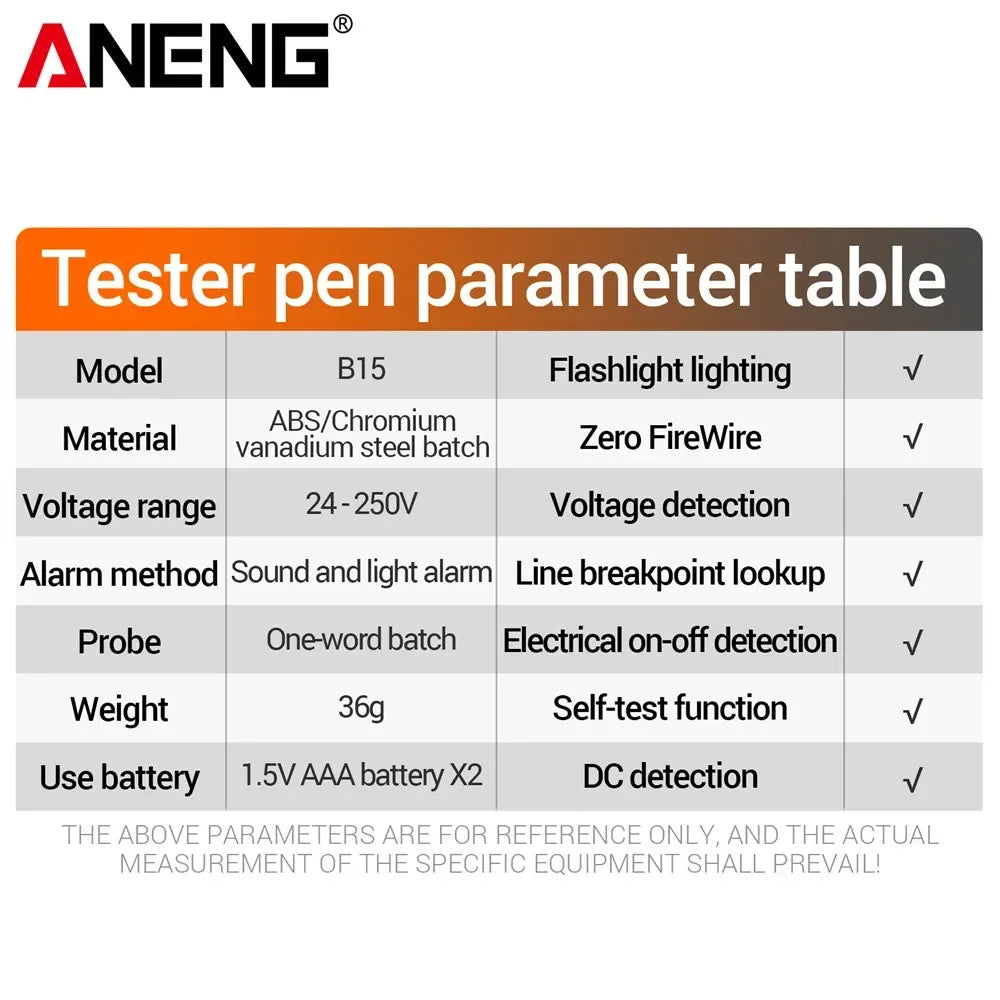 Aneng Induction Teste Pen Highlight
