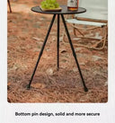 Lightweight Round Table for Camping Use