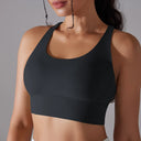 Women's High Stretch Yoga Bra Tank Top for Gym Use