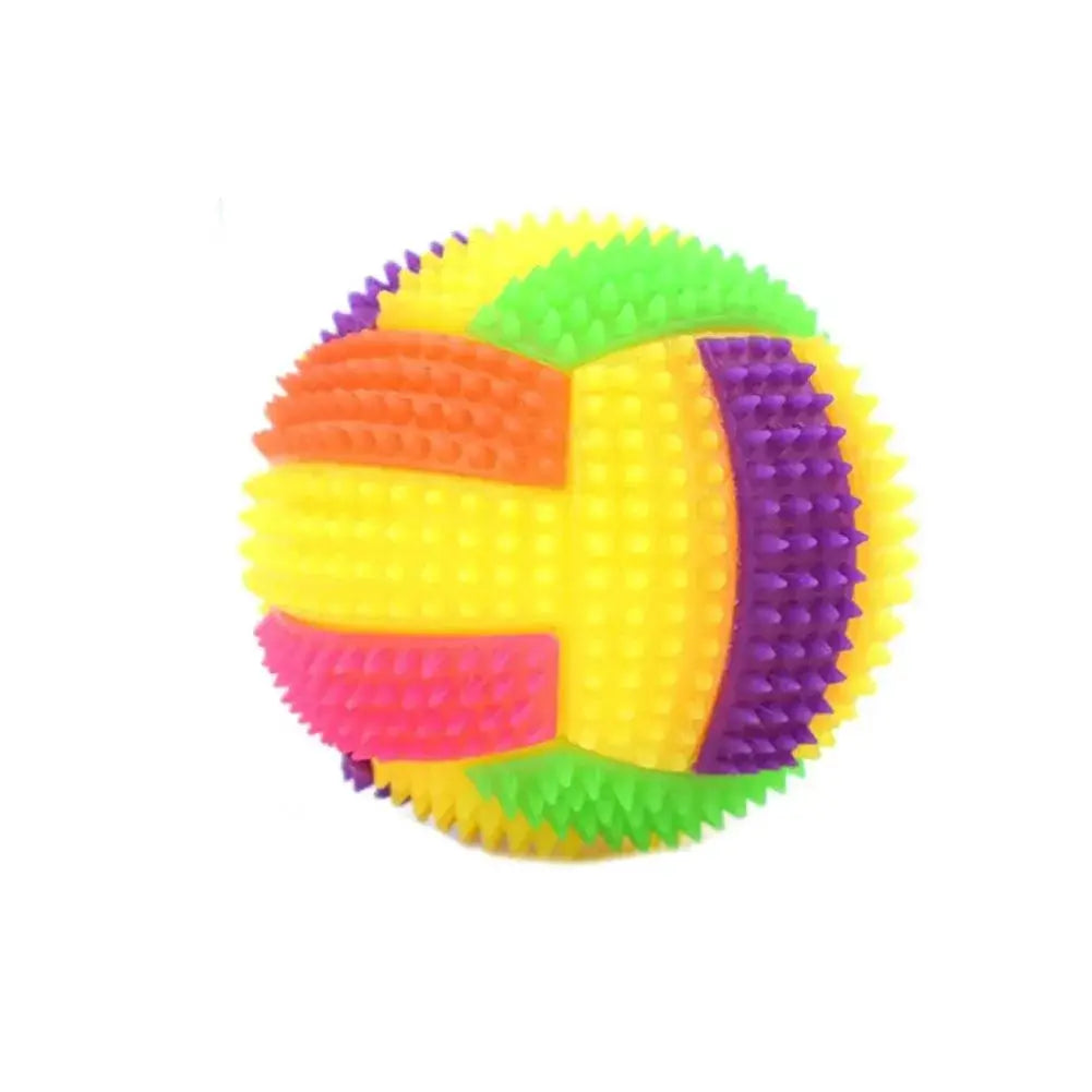 Light Up Dog Ball Glow in the Dark Squeaky Toy for Pets