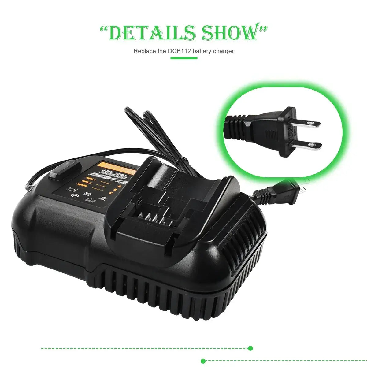 Long Runtime Battery for Dewalt Tools — product view 16