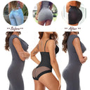 Sculpting Women's Bodysuit Shapewear with Built-in Bra & Tummy Control