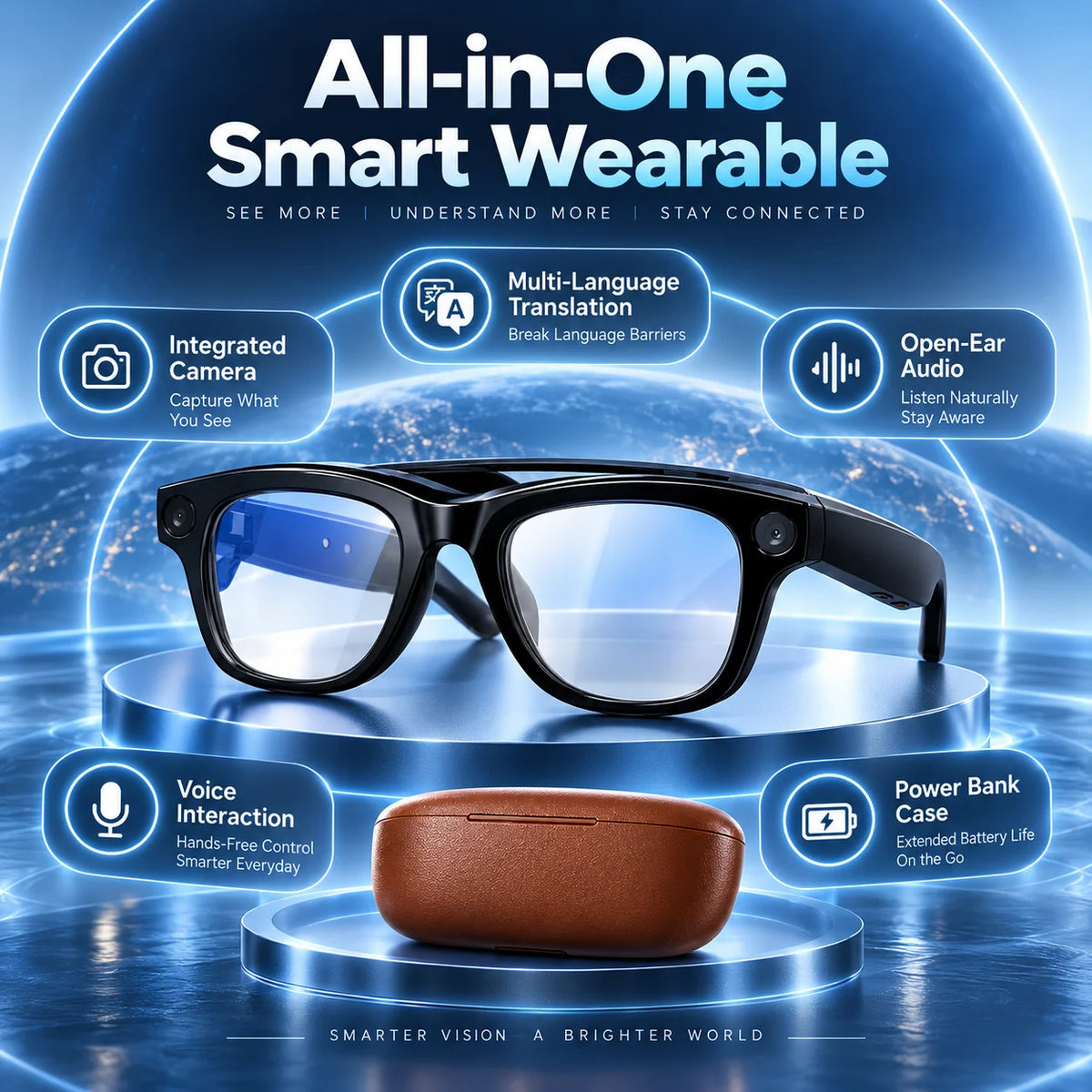 2026 Smart AI Glasses Camera