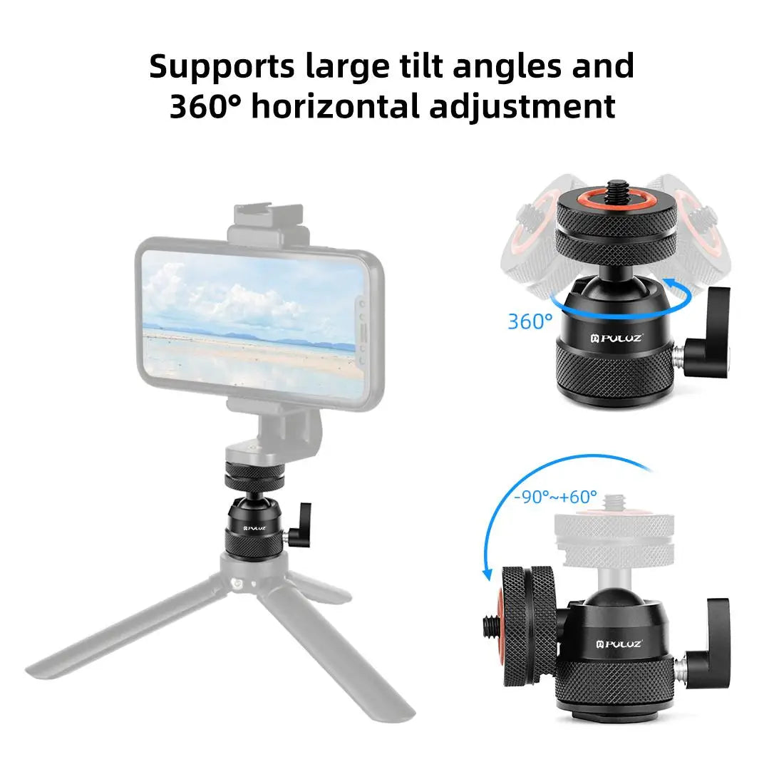 Puluz Tripod for Steadier Anywhere