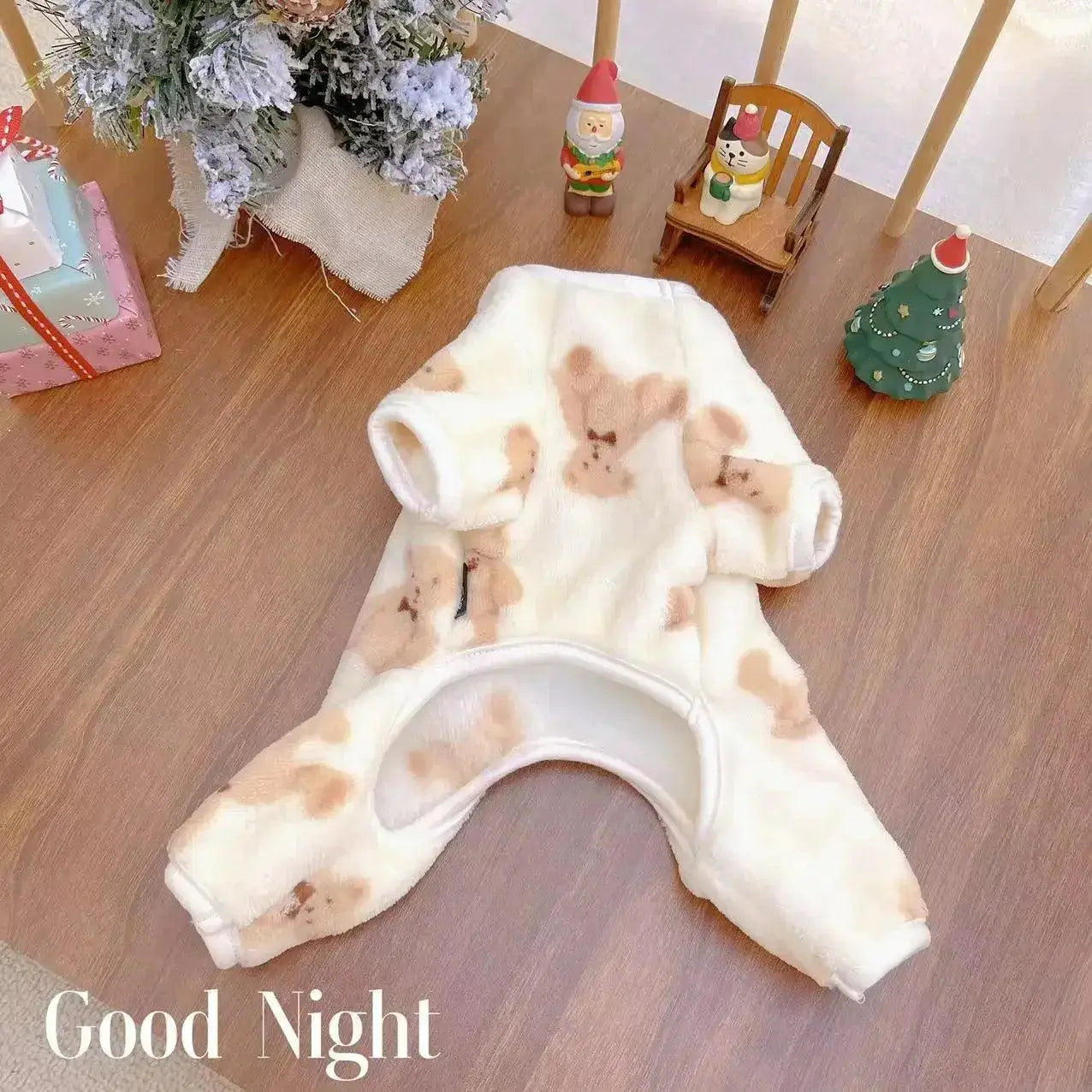 Pet Plush Jumpsuit Sweet Velvet Dog Pajamas For Pets