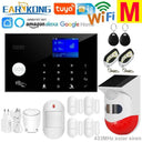 Home Security System Enhanced Protection Smart Control RFID Alexa App