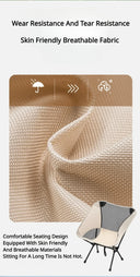 Portable Camping Moon Chair Ultralight Detachable Seat