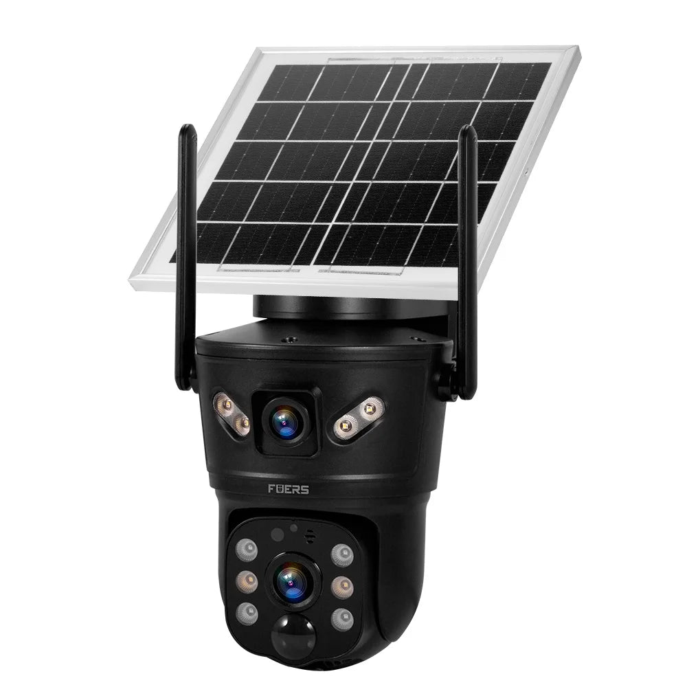 KERUI CCTV Camera Solar WIFI Wireless Solar Panel Powered Camera — product view 3