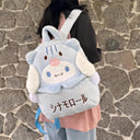 Cute Sanrio Plush Backpack for Kids Cinnamoroll Kuromi My Melody