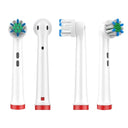 4PCS Dupont Bristle Electric Toothbrush Heads Whiten Teeth