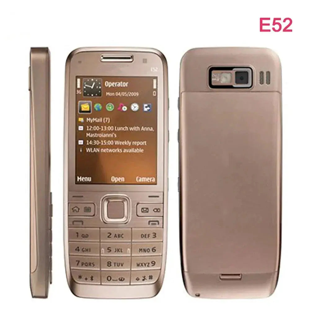 Original E52 Unlocked Mobile Phone Bluetooth GPS 3G WiFi