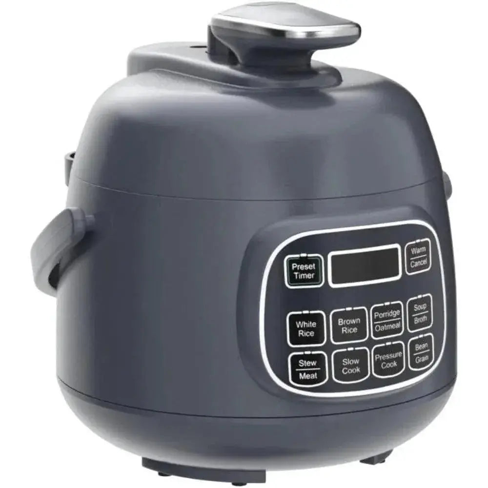Electric Rice Cooker With 10 Cooking Functions Compact 3 Cup