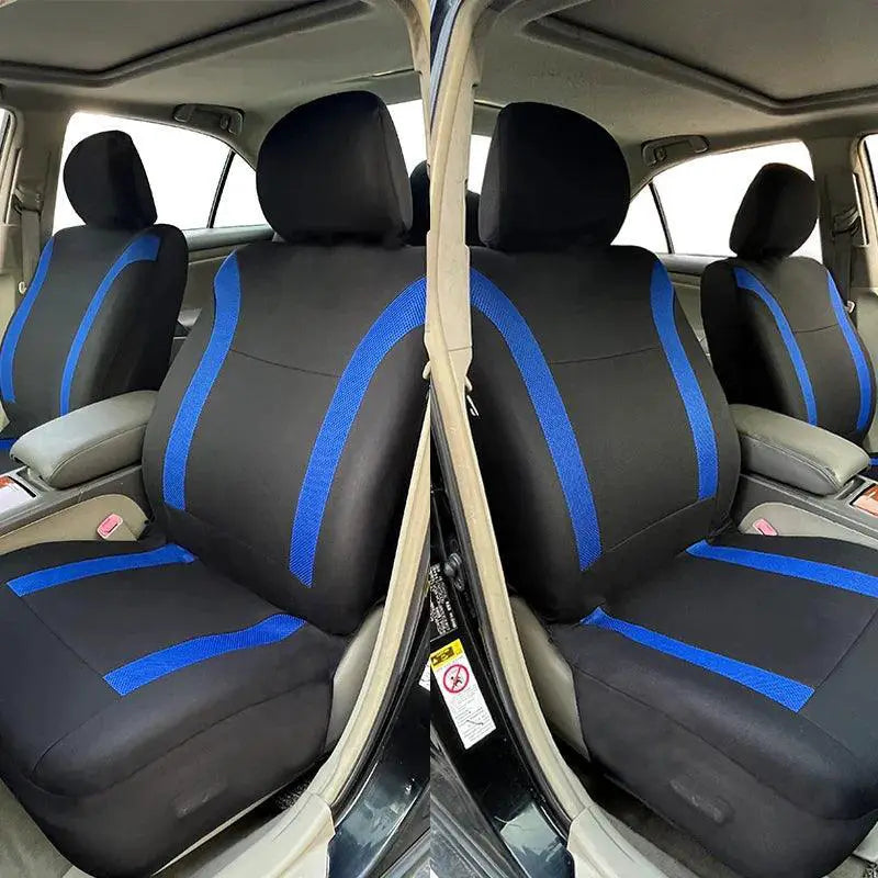 Auto Plus Universal Polyester Car Seat Cover Set Upgrade