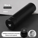 Smart Digital Water Bottle Temperature Display Keeps Drinks Cold Or Hot For Kids