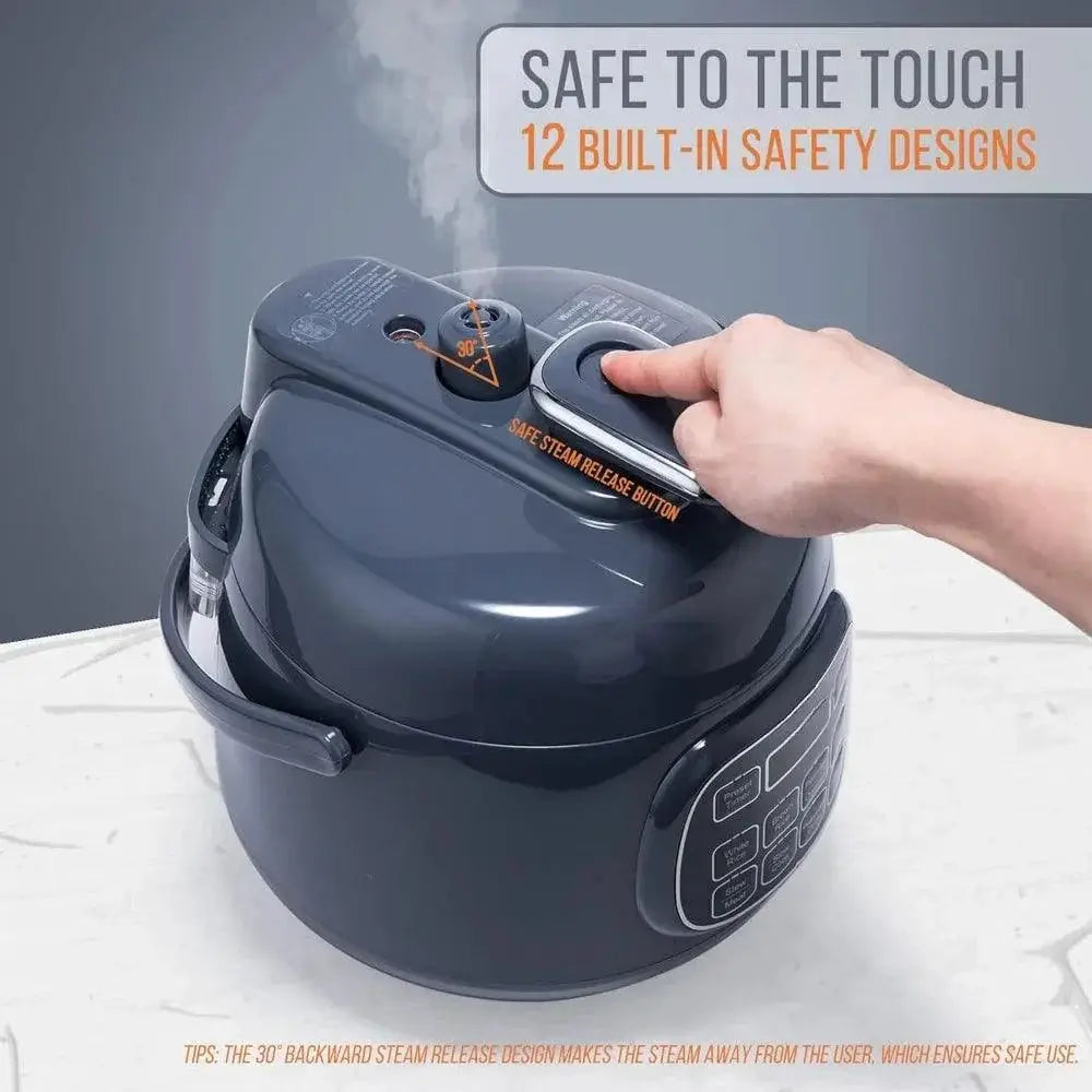 Electric Rice Cooker With 10 Cooking Functions Compact 3 Cup