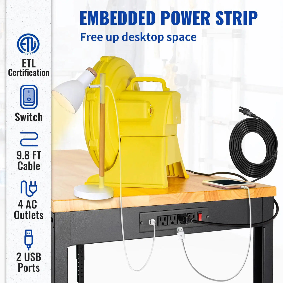 Heavy Duty Adjustable Height Workbench — product image 4