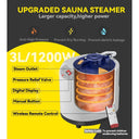 Portable Sauna Box for Home Personal Steam Tent Higher