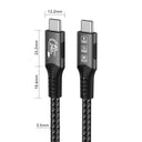 USB4 Cable 240W 40Gbps Thunderbolt4 Ultra