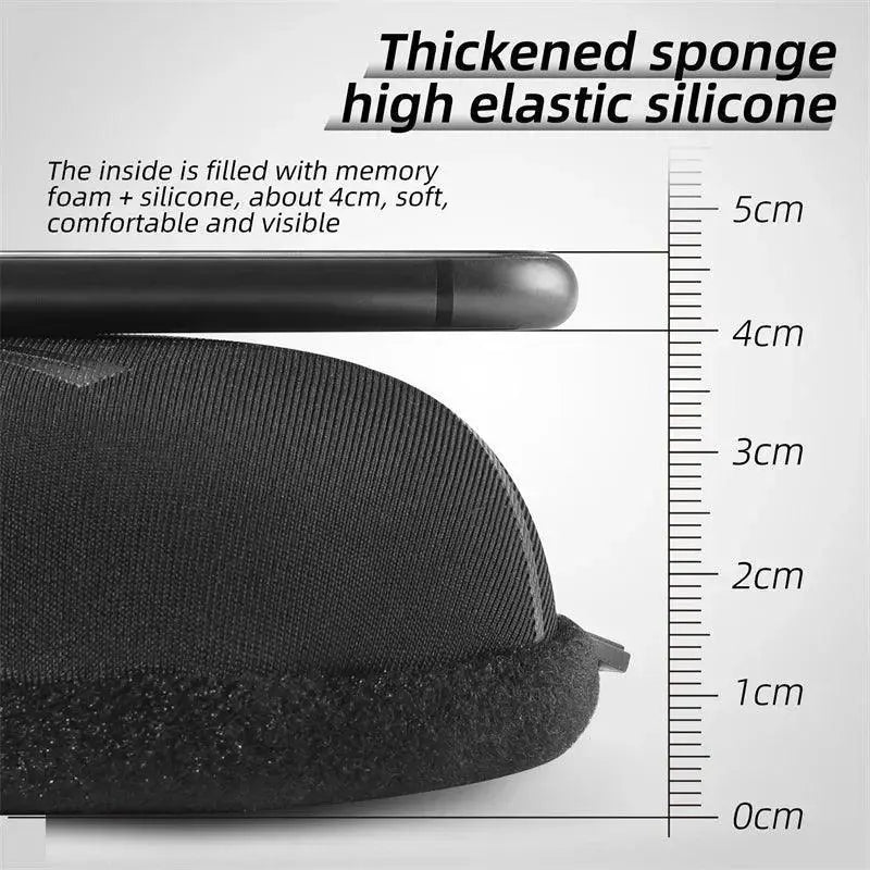 Comfortable Bicycle Gel Seat Cushion With Memory Foam Cover