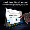 HAILESI Mobile Monitor 15inches 4K 3240x2160 Touch Panel 3:2 Screen Ratio High Brightness 450 Nits IPS Gamut HDR Ultra-thin