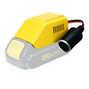 20V to 12V Battery Adapter With Cigarette Lighter Plug