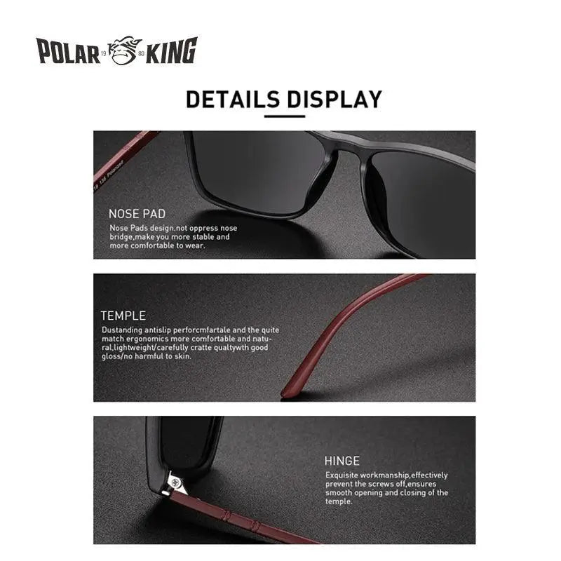 Men's Luxury Polarized Driving Sunglasses UV400 Shades