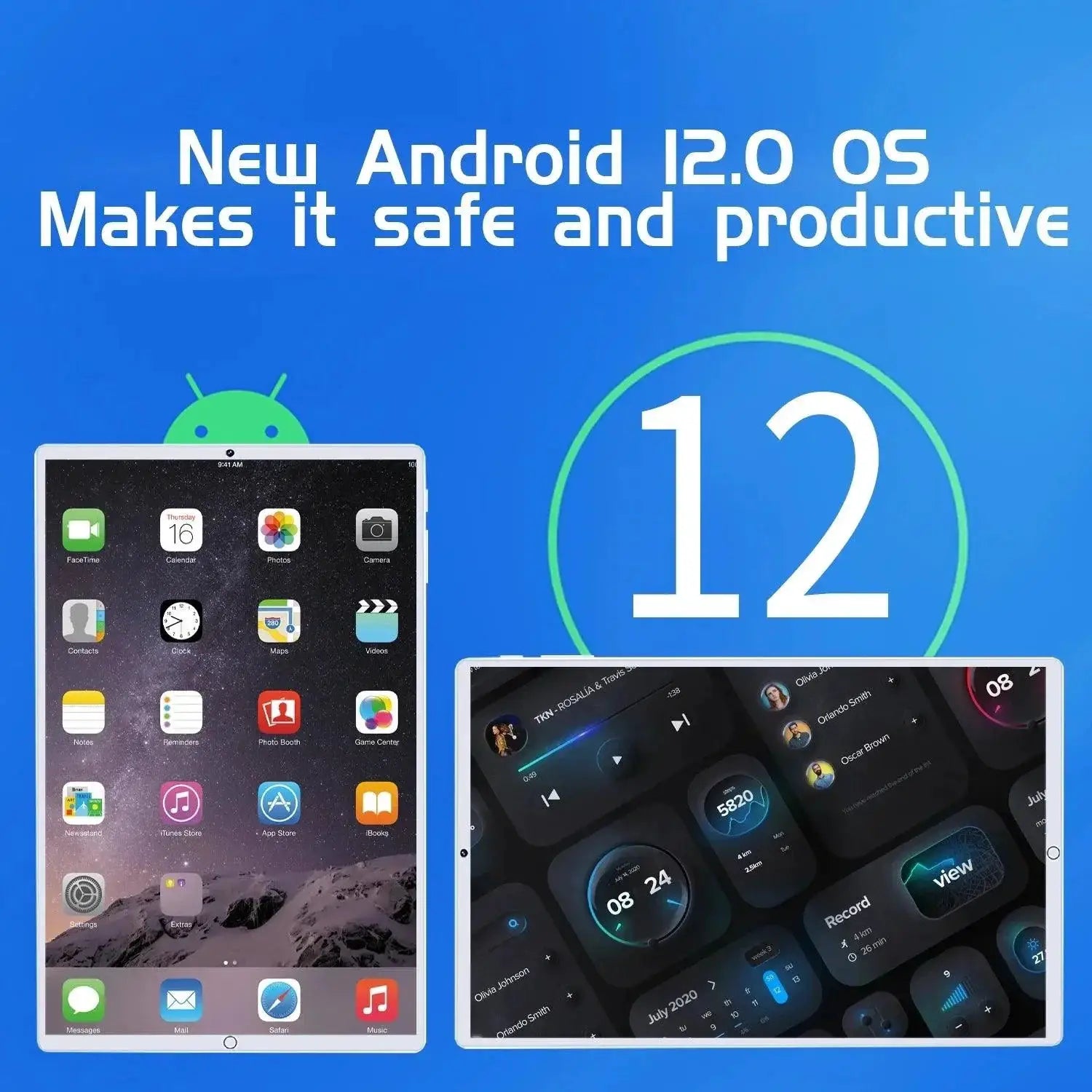 5G Android Tablet 10.1 Inch With 16GB RAM And 1TB Storage