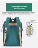 Folding Mommy Bag Lightweight Portable Crib Bed Backpack