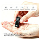 Pocket Sized Mini Body Camera HD Recorder, Clip-on Wearable