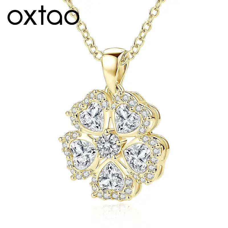 Dainty Gold Moissanite Necklace — product image 1