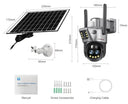Smart Solar Outdoor Security Camera