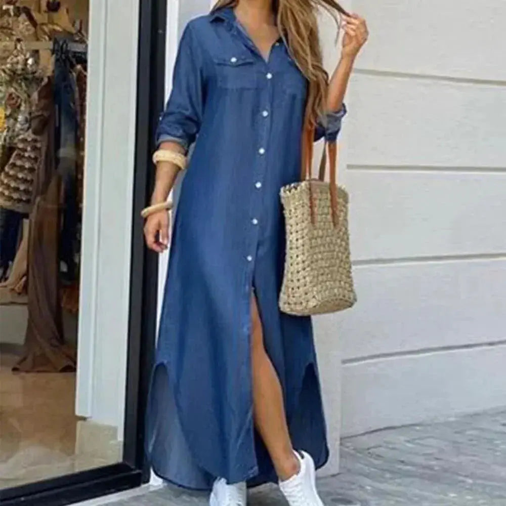 Boho Printed Maxi Dress for Stylish Women Spring Fashion