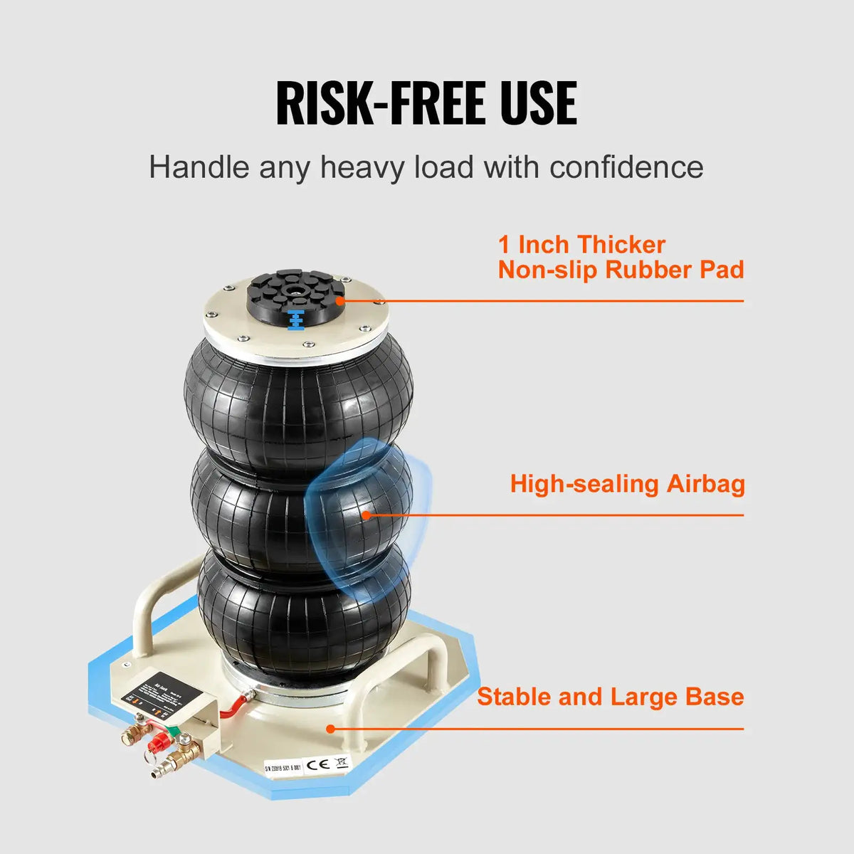Fast Lifting Air Bag Ton Jack — product image 6