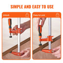 Heavy Duty F Clamps Inch Pack