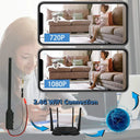 HD WiFi Mini Camera 1080P DIY Security Nanny Cam 3000mAh Alarm