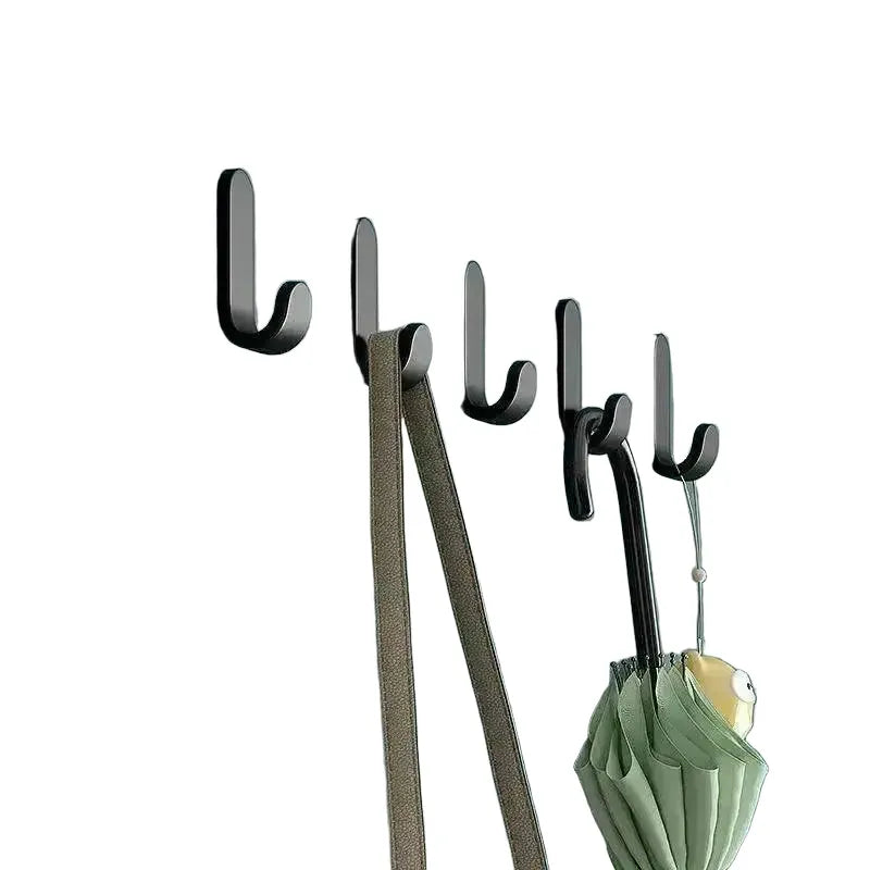 No-Drill Wall Hook Rack for Easy Storage — product view 1
