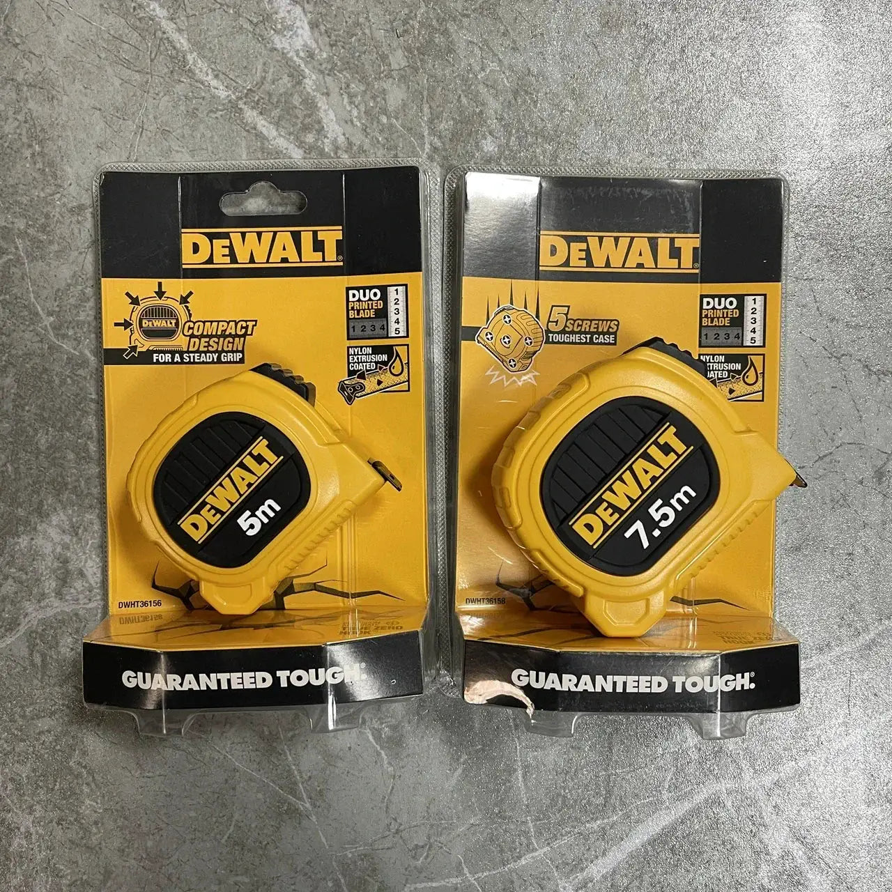 Durable 5m and 7.5m Tape Measure for Carpentry Projects