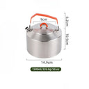 Camping Cookware Set, Lightweight Aluminum Nesting Cooking Pot