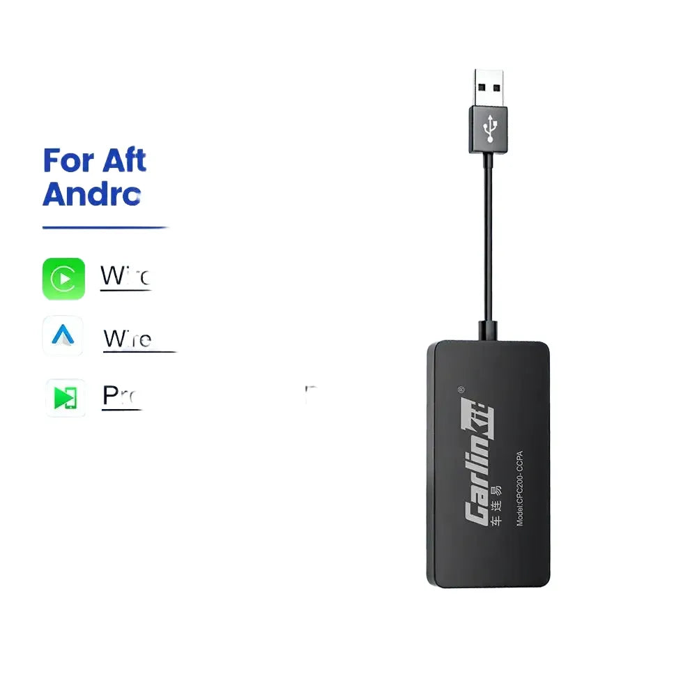 Carlinkit Wireless Android Auto CarPlay Dongle - CCPA with Mic CarlinKit Official product image