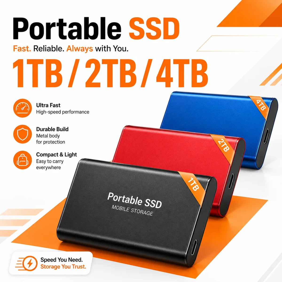 Desktop External SSD Drive