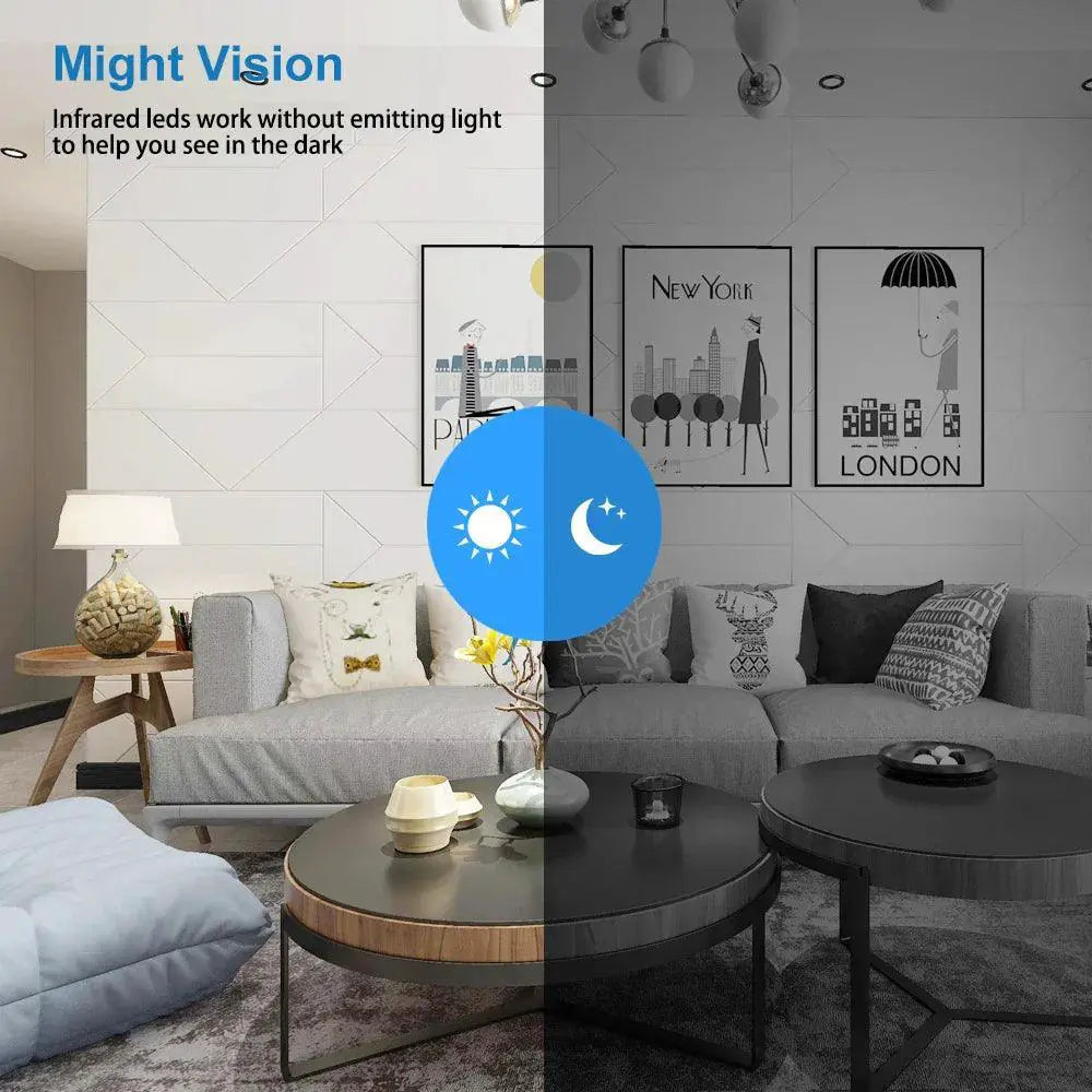 1080P HD WiFi Indoor Baby Monitor Camera With Night Vision
