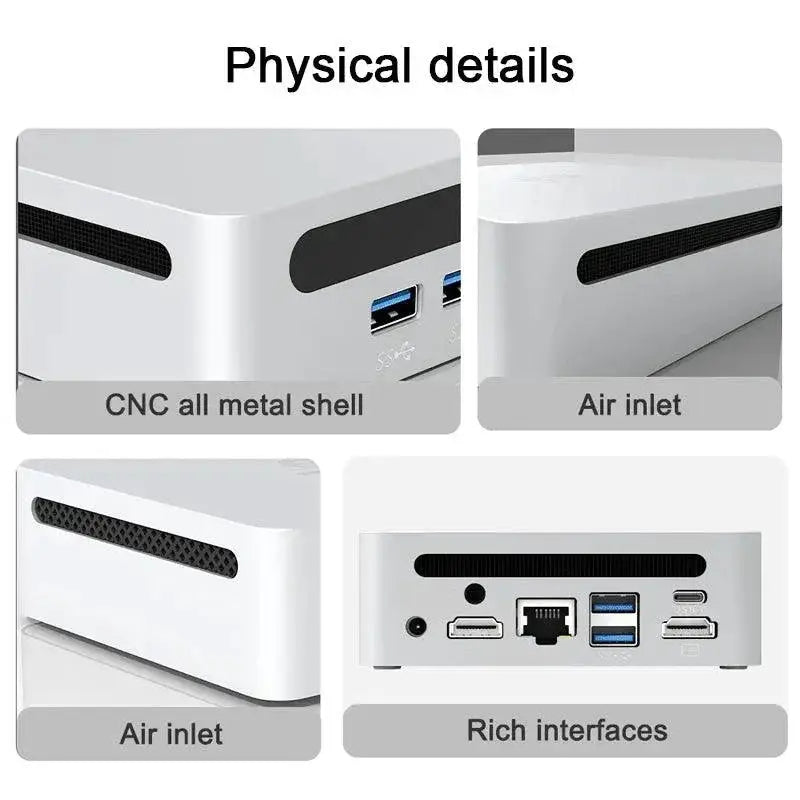 GenMachine Ren5000 Mini PC Ryzen 7 5700U Ultimate Performance
